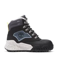 Półbuty damskie - Damskie Buty zimowe TIMBERLAND MORIAH RANGE HIKER WP INS TB0A63E60151 – Czarny - miniaturka - grafika 1