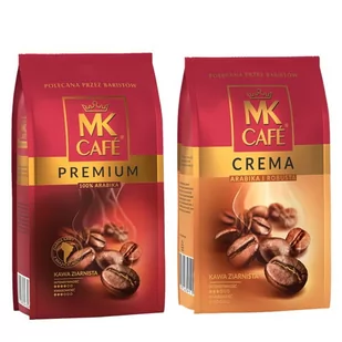 MK Cafe Premium 500g + Crema 500g kawa ziarnista MK.PREM+CREMA.2X500 - Kawa - miniaturka - grafika 1