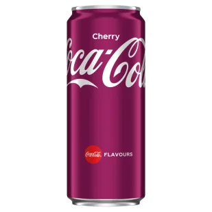Coca-Cola Napój gazowany o smaku cola i wiśniowym 330 ml - Napoje gazowane - miniaturka - grafika 1