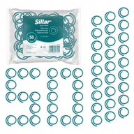 Agrowłókniny - Zapinki klipsy ogrodowe do mocowania pędów roślin na tyczkach 3cm 50szt - miniaturka - grafika 1