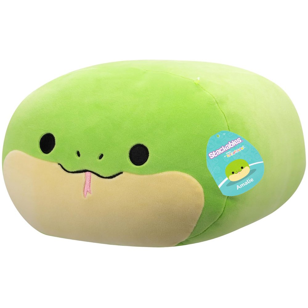 Squishmallows Wąż Amalie Pluszak 30 cm Maskotka Jazwares Stackables