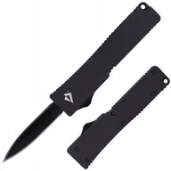 Noże - Dominator Nóż Sprężynowy "Automat" Składany Sztylet Czarny - miniaturka - grafika 1