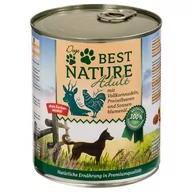 Mokra karma dla psów - Korzystny pakiet Best Nature Dog Adult, 12 x 800 g - Dziczyzna, kurczak i makaron - miniaturka - grafika 1