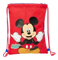 Plecaki - MICKEY MOUSE GOOD DAY - Plecak z płaskim workiem, idealny dla dzieci w różnym wieku, wygodny i wszechstronny, jakość i wytrzymałość, 26 x 34 cm, Niebieski, M, Casual - miniaturka - grafika 1