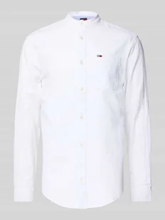 Koszula casualowa o kroju regular fit z mieszanki bawełny i lnu - Koszule męskie - miniaturka - grafika 1