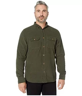 Fjallraven FJÄLLRÄVEN vik Cord Shirt M Long Sleeved T-shirt męski zielony Deep Forest XX-L 82977 - Koszulki męskie - miniaturka - grafika 1