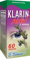 Wzrok i słuch - Farmapol Klarin Aktiv z luteiną 60 szt. - miniaturka - grafika 1