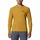 Koszulka sportowa z długim rękawem Crater Lake Long Sleeve Crew - żółta