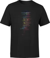 Koszulki męskie - Koszulka męska dla programisty ukryta cyfrowa twarz z kodu T-shirt męski - miniaturka - grafika 1