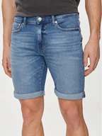 Spodenki męskie - Only & Sons Szorty jeansowe Ply 22028772 Niebieski Slim Fit - miniaturka - grafika 1