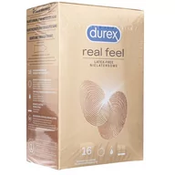 Prezerwatywy - Durex Prezerwatywy Real Feel 16 sztuk bez lateksu - miniaturka - grafika 1