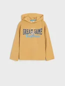 Swetry dla chłopców - Sinsay - Bluza - kremowy - miniaturka - grafika 1