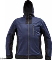 Odzież robocza - CERVA HUYER - kurtka softshellowa, poliester/spandex, rozm. xs-3xl, - granatowy 3XL - miniaturka - grafika 1