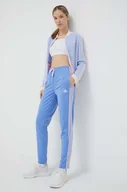 Dresy damskie - adidas dres damski kolor niebieski - miniaturka - grafika 1