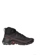 Buty trekkingowe damskie - BUTY CROSS HIKE MID GTX 2 WOMEN-BLACK-CHOCOLATE PLUM-BLACK - miniaturka - grafika 1