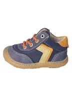 Buciki dla niemowląt - PEPINO Skórzane botki "Samy" w kolorze granatowym - miniaturka - grafika 1