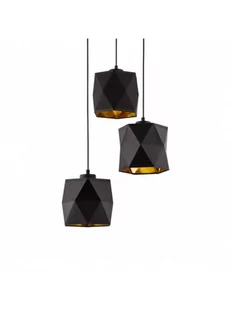 TK Lighting Lampa sufitowa wisząca Siro BLACK 3pł. 1045 - Lampy sufitowe - miniaturka - grafika 2