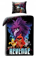 Pościel dla dzieci - Pościel dziecięca ANGRY BIRDS 160 x 200 cm Halantex 100% bawełna ptaki gra - miniaturka - grafika 1