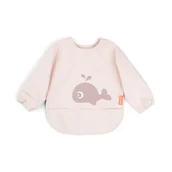 Miseczki i talerzyki dla dzieci - Done by Deer Śliniak z Rękawami Sea Wally Powder - miniaturka - grafika 1