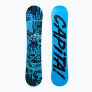 Deski snowboardowe - Deska snowboardowa dziecięca CAPiTA Scott Stevens Mini czarno-niebieska 1221143 - miniaturka - grafika 1