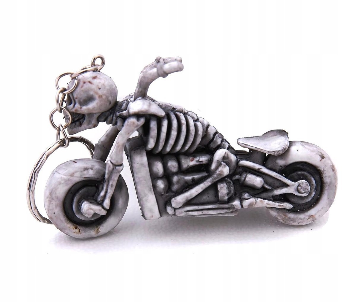 Brelok do kluczy przywieszka - Ghost Rider, kościotrup na motorze, szkielet