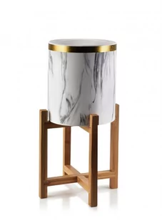 Kwietnik z osłonką Ava Marble 40 cm - Kwietniki - miniaturka - grafika 1