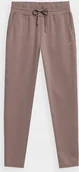 Spodnie sportowe damskie - 4f Spodnie damskie 4F jasny brąz H4Z22 SPDD013 82S 2XL - miniaturka - grafika 1