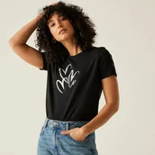 Koszulki i topy damskie - Regatta Koszulka damska Filandra VX Czarny, Rozmiar: 36 - miniaturka - grafika 1