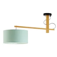 Lampy sufitowe - Drewniana lampa wisząca do pokoju dziecięcego FOGGIA - miniaturka - grafika 1