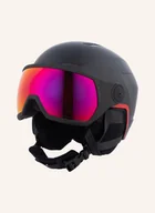 Kaski narciarskie - Salomon Kask Narciarski Pioneer Lt Visor Sigma Z Wizjerem schwarz - miniaturka - grafika 1