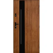 Drzwi zewnętrzne - Drzwi zewnętrzne ANTILA Złoty dąb 100 prawe - miniaturka - grafika 1