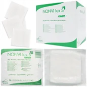 Apteczki i materiały opatrunkowe - Zarys, Kompresy Włókninowe Jałowe, 10 X 10 Cm, 100 Szt - miniaturka - grafika 1