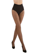 Rajstopy - Gabriella Navel 413 nero plus rajstopy damskie - miniaturka - grafika 1