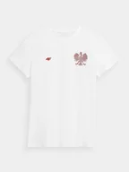Koszulki i topy damskie - Koszulka kibica damska 4F POLSKA XL - miniaturka - grafika 1