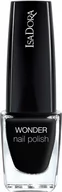 Lakiery do paznokci - IsaDora Wonder Nail Polish Black Lacquer - miniaturka - grafika 1