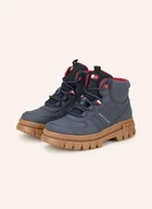 Botki damskie - Tommy Hilfiger Botki Sznurowane blau - miniaturka - grafika 1