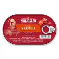 Konserwy i dania rybne - King Oscar Filety Z Makreli W Sosie Pomidorowym 160G - miniaturka - grafika 1