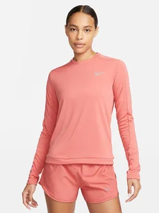 Nike Koszulka w kolorze różowym do biegania - Koszulki sportowe damskie - miniaturka - grafika 1