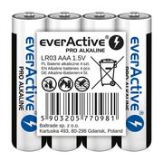 Baterie i akcesoria - LR03 4T (shrink) everActive Pro Alkaline /folia 4 szt baterie - miniaturka - grafika 1