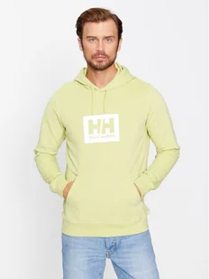 Helly Hansen Bluza Hh Box 53289 Zielony Regular Fit - Bluzy męskie - miniaturka - grafika 1