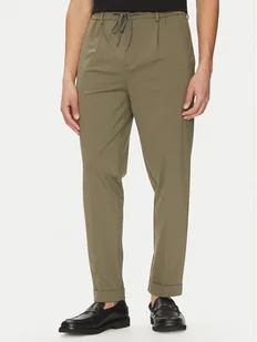 Liu Jo Spodnie materiałowe QA5080 J4776 80515 Zielony Regular Fit - Spodnie męskie - miniaturka - grafika 1