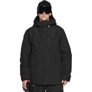 Volcom Męska kurtka L Ins Gore-tex, czarna, XL, czarny, XL - Kurtki narciarskie - miniaturka - grafika 1