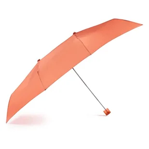 Vogue - Praktyczny i oryginalny parasol dla dwóch osób z ochroną przeciwsłoneczną, wiatroszczelną i wodoodporną powłoką teflonową. Zabierz go w podróż, pomarańczowy, X-Large, Nowoczesny - Parasole - miniaturka - grafika 1