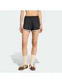 Spodenki damskie - adidas Szorty sportowe 3-Stripes Sprinter KD7977 Czarny Regular Fit - miniaturka - grafika 1