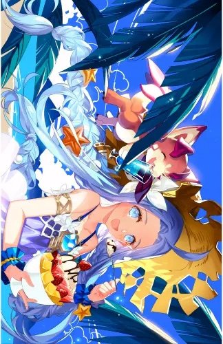 Plakat Anime Granblue Fantasy grf_212 A3 (custom)