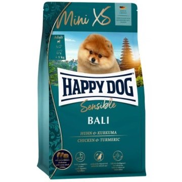 Happy Dog Mini XS Bali Kurczak z kurkumą / Chicken & Turmeric 1,3 kg