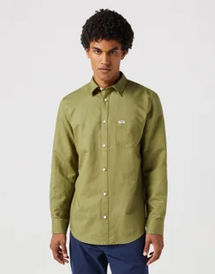 Męska koszula Wrangler LS 1 PKT SHIRT M - Koszule męskie - miniaturka - grafika 1