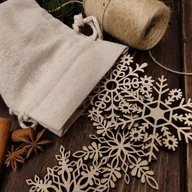 Bombki - Gwiazdki - mały zestaw ozdób choinkowych, 10 sztuk - miniaturka - grafika 1