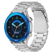 Smartwatch - IMIKI Xplorer Oyster Srebrny - miniaturka - grafika 1