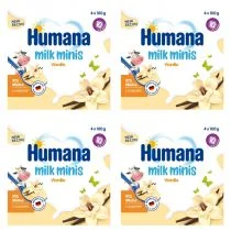 Humana Milk Minis Budyń waniliowy po 10. miesiącu Zestaw 4 x 400 g - Desery dla dzieci - miniaturka - grafika 1